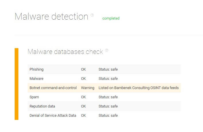 Performing internal infrastructure analysis