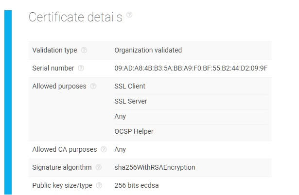 SSL Certificate Chain API